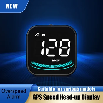  G4 Head-Up Display LED Автоматический Спидометр Smart Digital Alarm Reminder HUD GPS Speed Display Turbo Для Автомобильных Аксессуаров