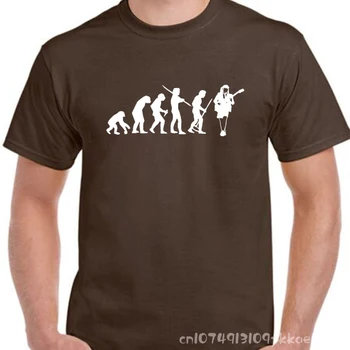  Хлопковая футболка Evolution of Angus, забавная ретро-группа, рок-металл, Базовые топы США, подарок фанатам, незаменимая футболка, Новинка, летняя мужская одежда