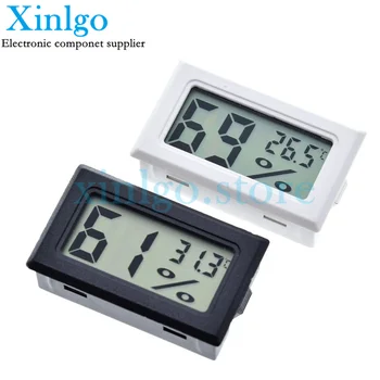  Миниатюрный Цифровой ЖК-дисплей, удобный датчик температуры в помещении, Гигрометр, Термометр-Гигрометр