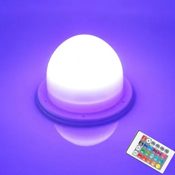  Перезаряжаемый светильник с дистанционным управлением, светодиодный модуль, светильник для мебели, 32 СМД под настольной лампой, гладкий ночник-RGBW