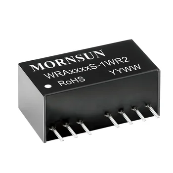  Источник питания постоянного тока от 5 В до 12 В 24 В Повышающий модуль мощностью 1 Вт Изолированный Регулятор напряжения MORNSUN WRB0512S-1WR2 WRB0524S-1WR2